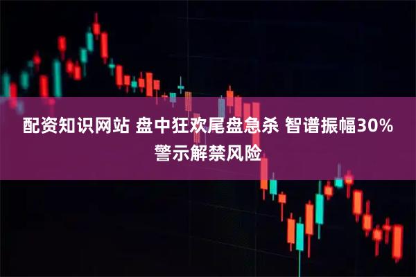 配资知识网站 盘中狂欢尾盘急杀 智谱振幅30%警示解禁风险